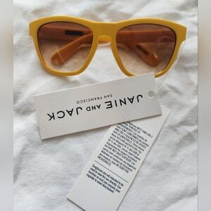 Janie and Jack Classic Yellow Sunglasses- 0-2 Years